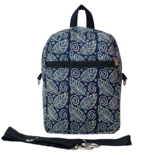 Indigo Leaf Backpack